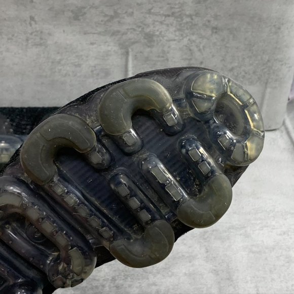 Nike Air Vapormax Flyknit 2 Black Mens Sneakers SZ - Picture 9 of 11